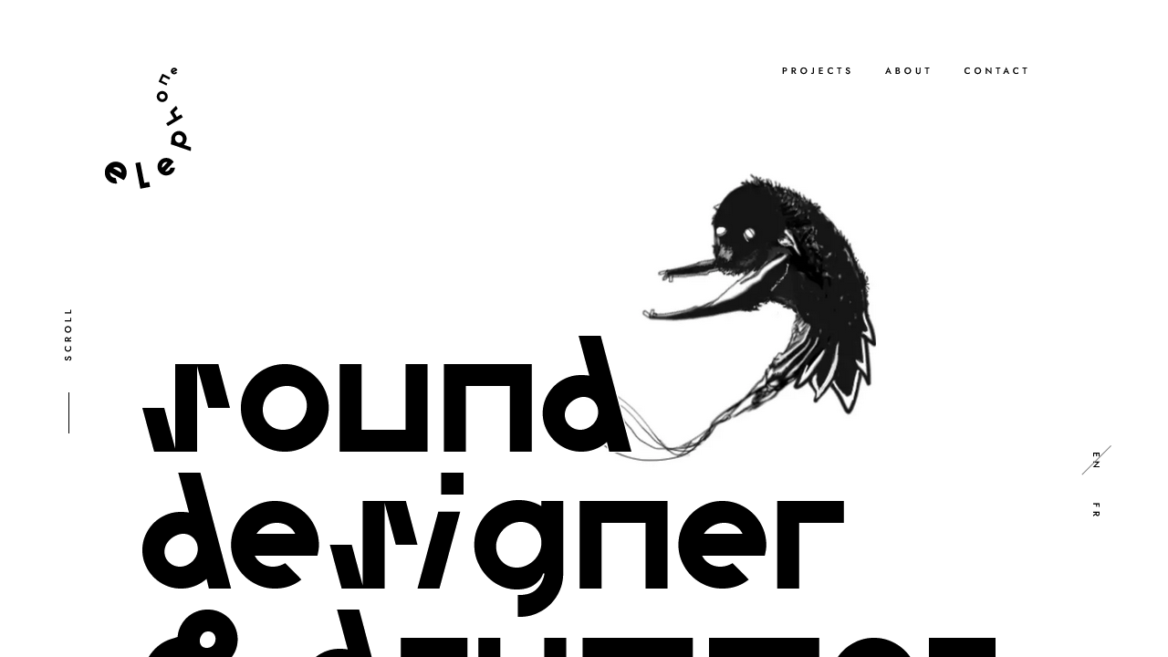 Screenshot of the Elephone website