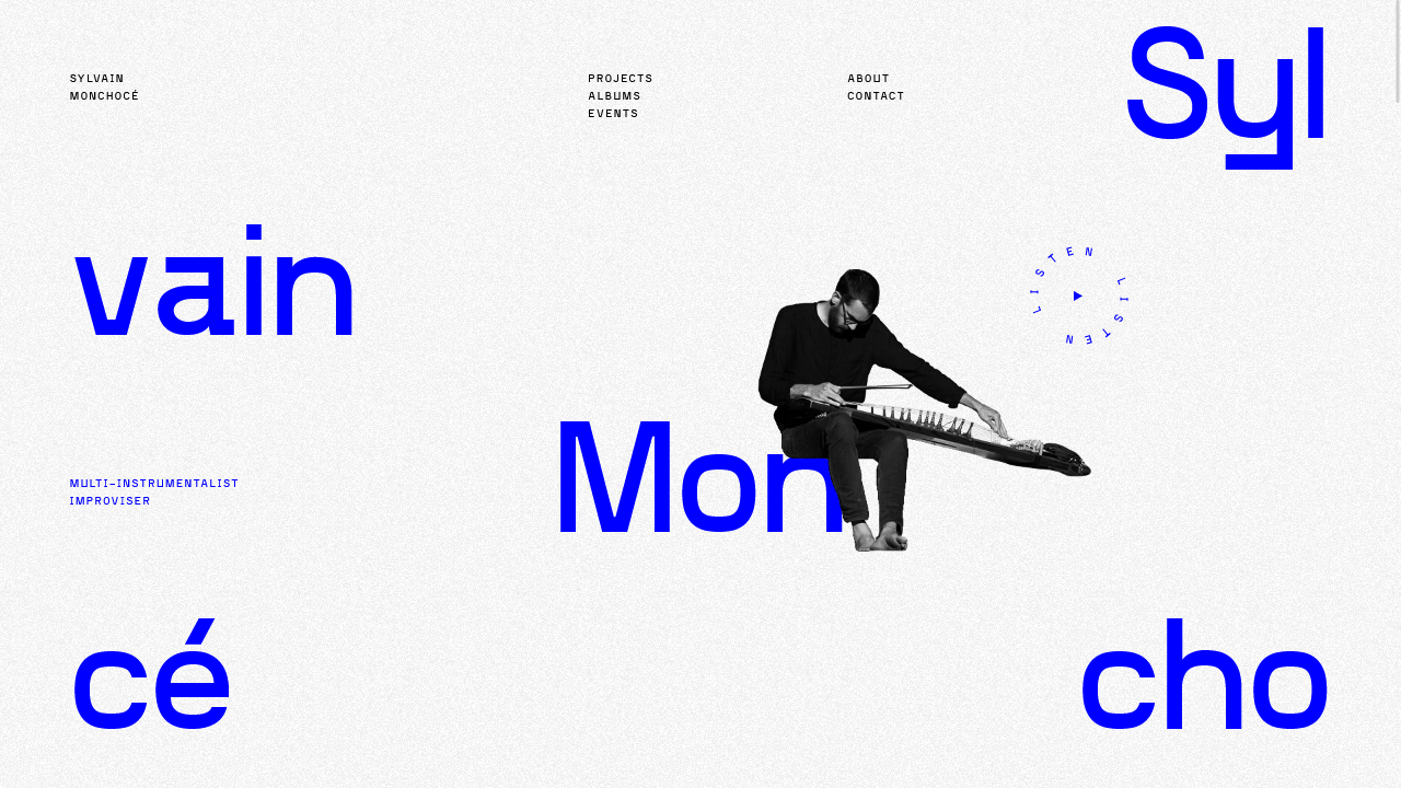 Sylvain Monchocé website screenshot